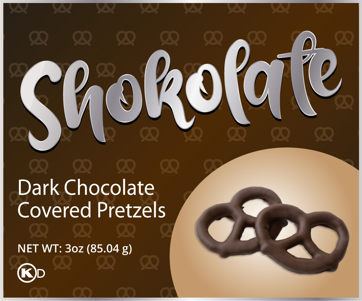 Dark Chocolate Covered Pretzels